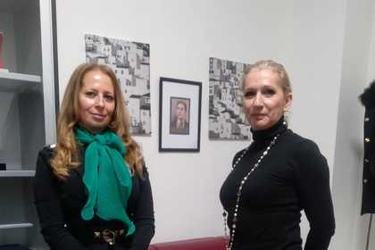 Генералният консул Ана Паскалева проведе среща с г-жа Ана Сотирова, председател на „Българската асоциация за културен обмен“ в Милано